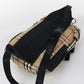 BURBERRY 8014430 body bag Vintage check body bag cotton/Nylon beige mens Used Authentic