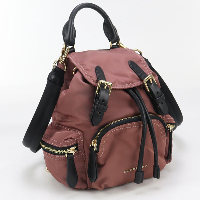 BURBERRY 4075972 Backpack Backpack Nylon/acrylic Pink Women
