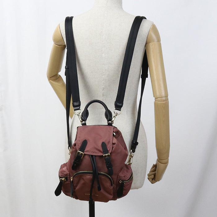 BURBERRY 4075972 Backpack Backpack Nylon/acrylic Pink Women