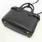 BURBERRY 4023700 2WAY Small Banner Nova Check Tote Bag Calfskin black Women