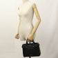 BURBERRY 4023700 2WAY Small Banner Nova Check Tote Bag Calfskin black Women