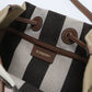 BURBERRY bucket Nova Check Diagonal shoulder bag canvas brown Women