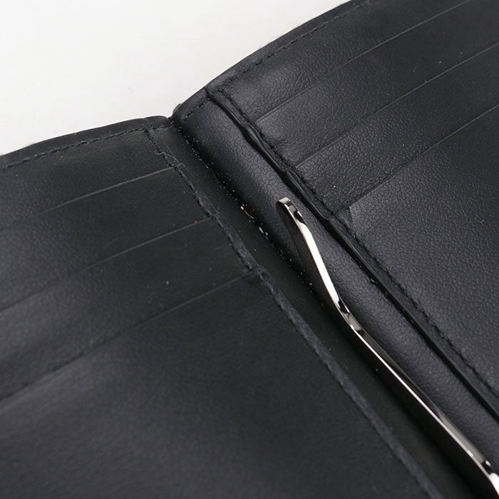 Dior 2ESBH069YSE_H05E with money clip Folded wallet Jacquard Navy mens