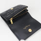 Dior S5132UWHC_M900 Glycine Wallet CARO Folded Calfskin black Women
