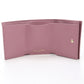 Dior Compact wallet Dior Caro Three fold wallet leather Pink Women