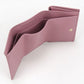 Dior Compact wallet Dior Caro Three fold wallet leather Pink Women