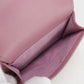 Dior Compact wallet Dior Caro Three fold wallet leather Pink Women