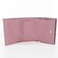 Dior 30 Montaigne Tri-fold wallet leather Pink Women