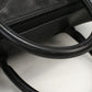 Dior Handbag Trotter pattern with logo Mini Boston bag PVC, leather black Women