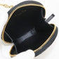 Dior S5092 UWHC Shoulder bag Dior Caro Pouch ChainShoulder Bag leather black Women