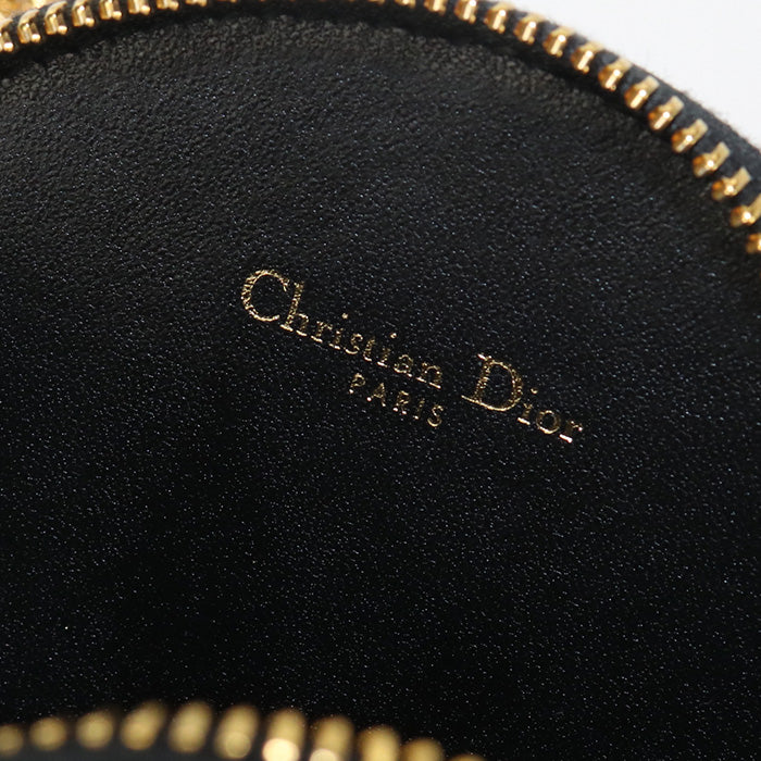Dior S5092 UWHC Shoulder bag Dior Caro Pouch ChainShoulder Bag leather black Women