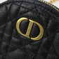 Dior S5092 UWHC Shoulder bag Dior Caro Pouch ChainShoulder Bag leather black Women