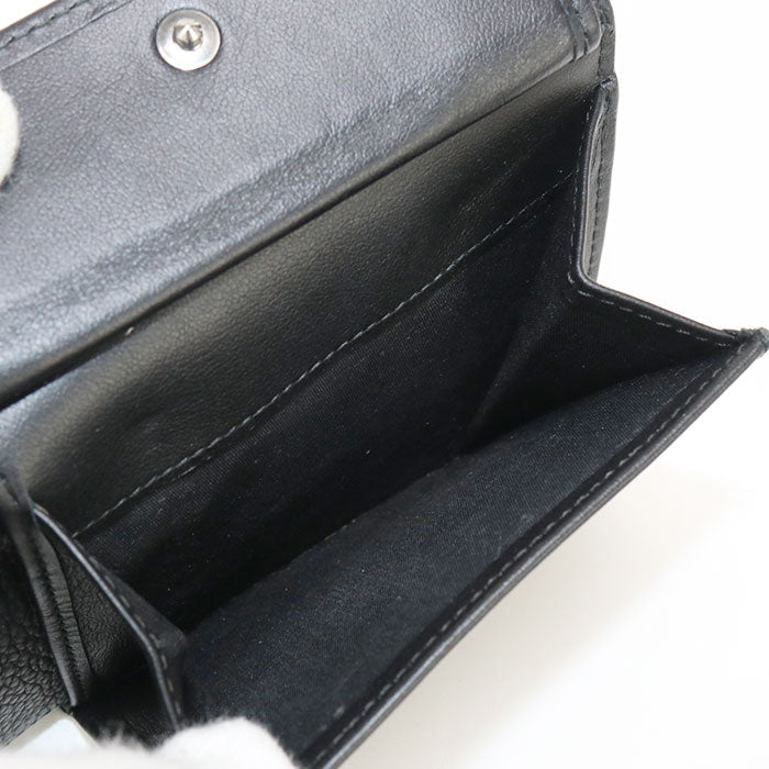Dior 2ADBC306YKS H05E Folded wallet saddle Dior Oblique navy mens