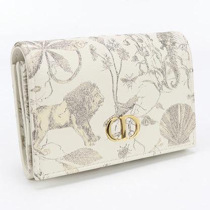 Dior S5132UBXP_M01E Bi-fold wallet Dior Caro Glycine Wallet leather White Women