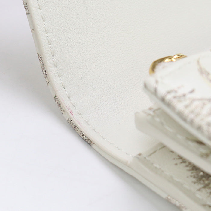 Dior S5132UBXP_M01E Bi-fold wallet Dior Caro Glycine Wallet leather White Women