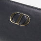 Dior CD89475 Zip card holder Coin Pocket Calfskin Black Women