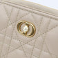 Dior S3111 Bi-fold wallet Dior Jolie Scarlett Wallet lambskin,Fake pearl beige Women