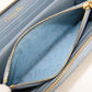 Dior PurseZip Around leather blue Women