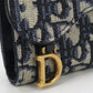 Dior CD94958 Wallet saddle Three fold wallet/Tri-fold wallet navy Women