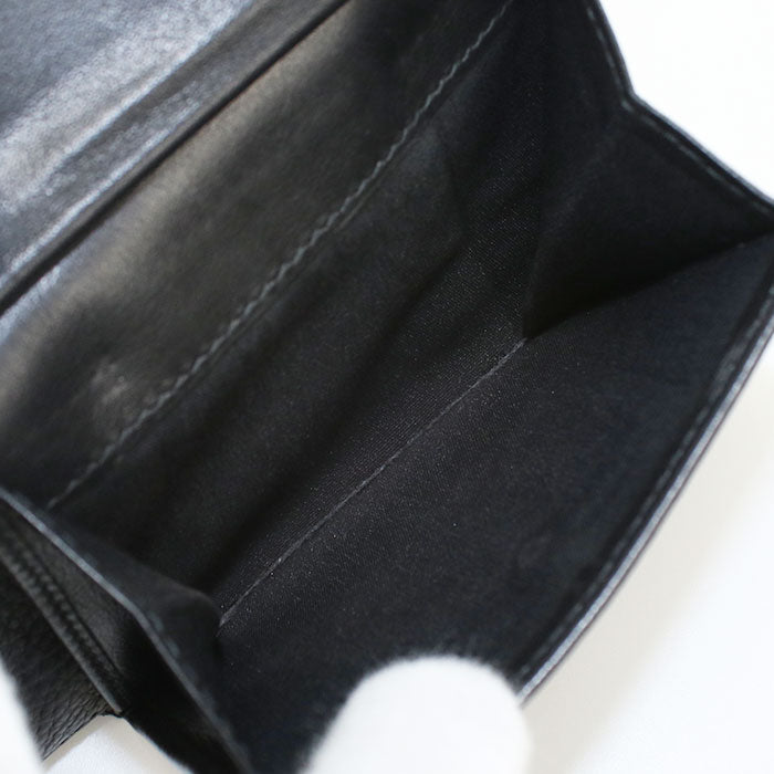 Dior 2ESBC027CDI Folded wallet CD ICON Folded wallet Calfskin black mens
