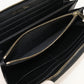Dior Long zip wallet 30 Montaigne PurseZip Around leather black Women