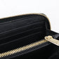 Dior Long zip wallet 30 Montaigne PurseZip Around leather black Women