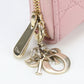 Dior S0985 ONMJ Zip coin case small Lady Dior Coin Pocket leather pink Women