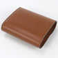 CELINE 10D78 3BZG.04LU Small flap wallet Triomphe Three fold lambskin Brown Women