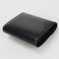 CELINE 10D783DPV.38NO Small flap wallet Triomphe Tri-fold leather Black Women