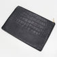 CELINE CE85496 Clutch bag leather black unisex