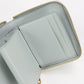 CELINE CE85884 small zip Folded wallet Calfskin blue Women