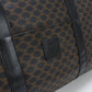 CELINE CE87223 Macadam Boston bag PVC/Boston bag black unisex