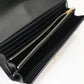 CELINE 10M03 3CQ7 38NO Long Wallet 16 (Saise) Large flap wallet leather black Women