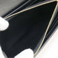 CELINE 10M03 3CQ7 38NO Long Wallet 16 (Saise) Large flap wallet leather black Women
