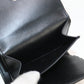 CELINE CE89625 Small trifold wallet Triomphe canvas PVC Black Women