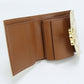 CELINE 10D78 2CQH Small wallet Triomphe canvas Folded wallet PVC white  Women