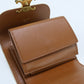 CELINE 10D78 2CQH Small wallet Triomphe canvas Folded wallet PVC white  Women
