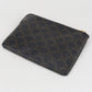 CELINE 10C662 Coin purse Triomphe canvas Coin Pocket PVC black Women