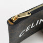 CELINE 10C662 Coin purse Triomphe canvas Coin Pocket PVC black Women
