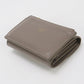 CELINE CE93330 Compact wallet with coin pocket Triomphe  Calfskin gray Women