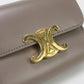 CELINE CE93330 Compact wallet with coin pocket Triomphe  Calfskin gray Women