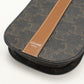 CELINE Mobile pouch Triomphe canvas Diagonal Shoulder Bag brown Women