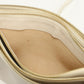 CELINE 171453 Shoulder Bag Trio Large Crossbody bag leather off white Women