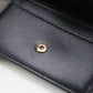 CELINE 10I58 3DPV.38NO Flap card holder Triomphe name card holder black Women