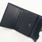 CELINE 10I65 3DPV Compact wallet with coin pocket Triomphe  navy Women