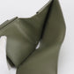 CELINE 10D78 3DPV Small flap Triomphe Three fold wallet Calfskin khaki Women
