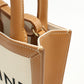 CELINE 19330 2BNZ.02NT 2WAY Mini vertical hippopotamus Handbag canvas/Calfskin
