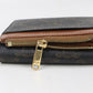 CELINE 10I65 2DS3 04LU Triomphe Three fold wallet PVC/Calf leather brown Women