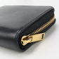 CELINE Zip coin purse Cuir Triomphe Coin Pocket Calfskin black Women