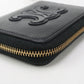 CELINE Zip coin purse Cuir Triomphe Coin Pocket Calfskin black Women